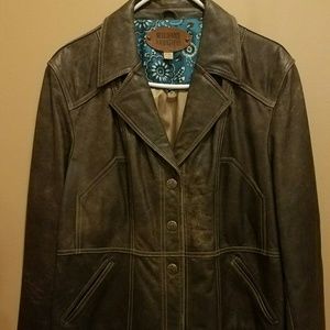 Women's Leather Coat
